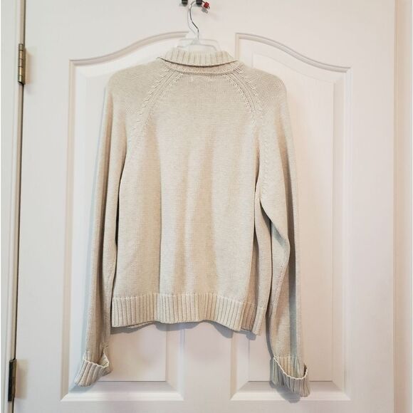 Jeanne Pierre Women's Cream Sweater Size Large - Picture 2 of 4